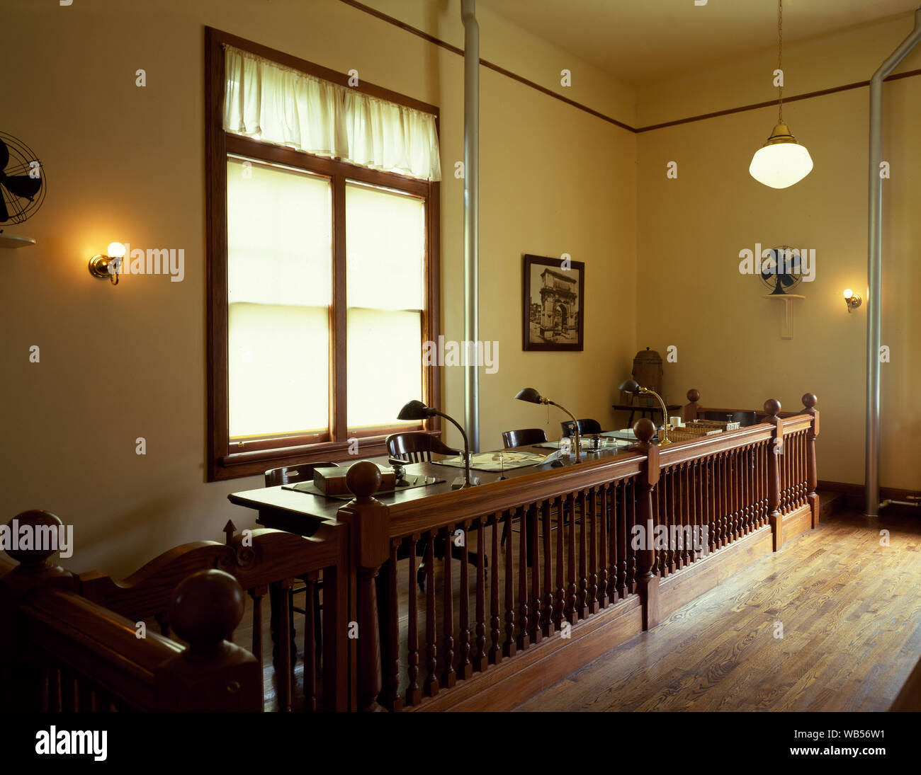 Ellis Island, Jersey City, New Jersey Foto Stock