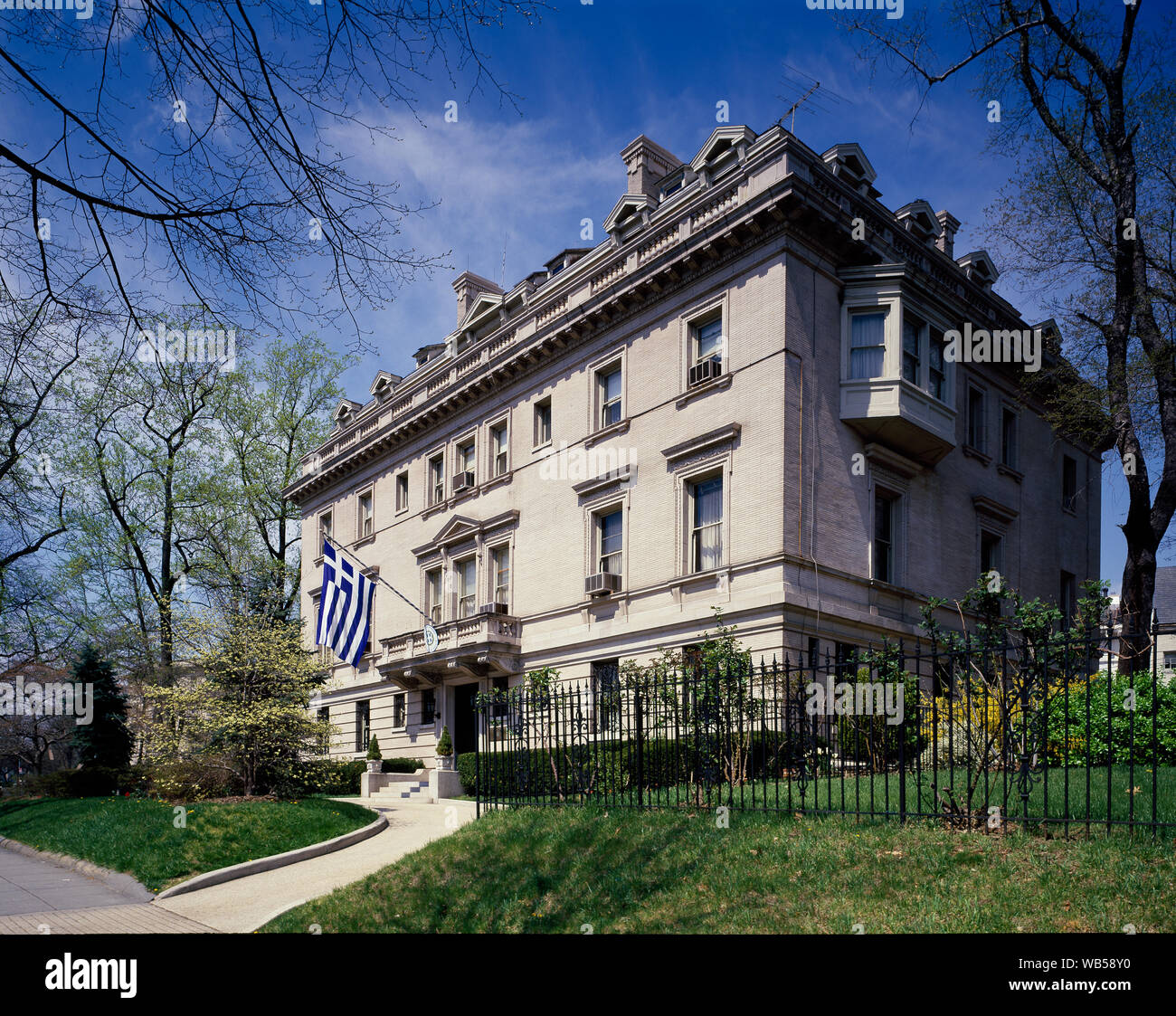 Ambasciata di Grecia in Washington, D.C. Foto Stock
