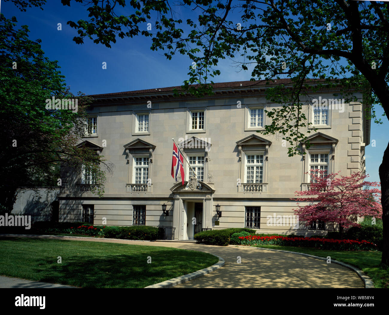 Ambasciata di Norvegia, Washington, D.C. Foto Stock