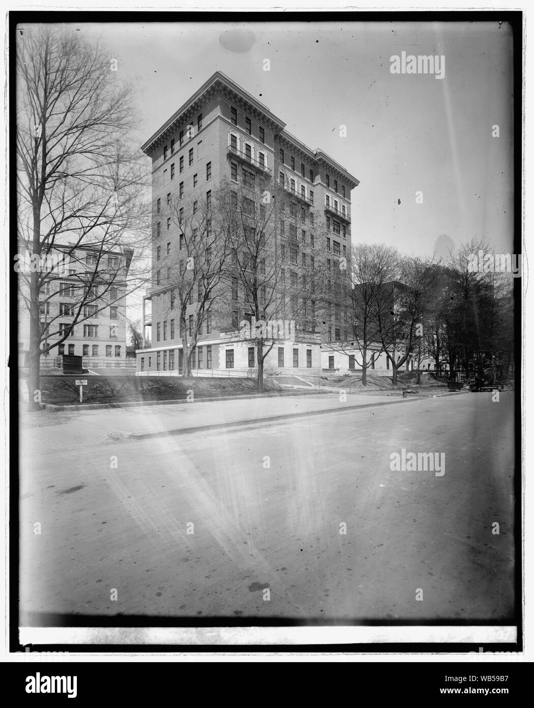 L'ospedale di Emergency, [Washington, D.C.], nuovo bldg. Abstract/medio: 1, negativo : vetro ; 8 x 10 in. o più piccolo Foto Stock