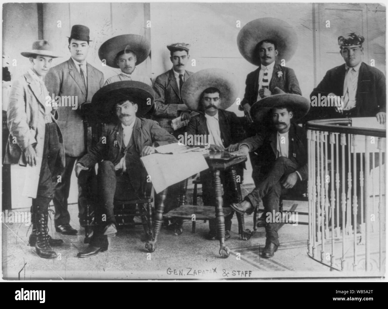 Emiliano Zapata, 1879-1919 Abstract/medio: 1 stampa fotografica. Foto Stock Emiliano Zapata, 1879-1919 Abstract/medio: 1 stampa fotografica. Foto Stock