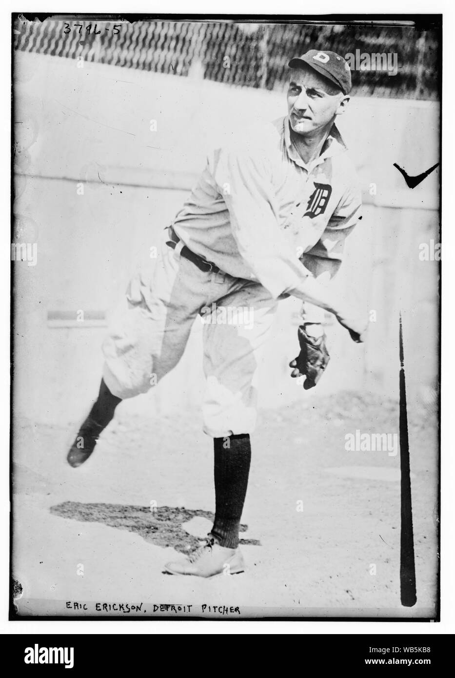 Eric Erickson, lanciatore di Detroit al (baseball) Abstract/medio: 1, negativo : vetro ; 5 x 7 in. o inferiore. Foto Stock