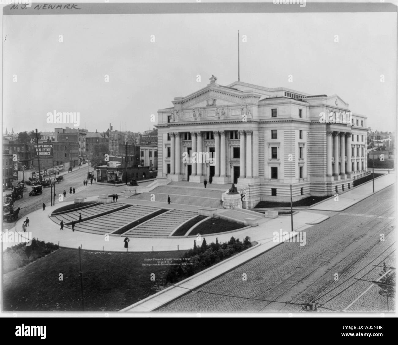 Essex County Court House, N.J. Abstract/medio: 1 stampa fotografica. Foto Stock