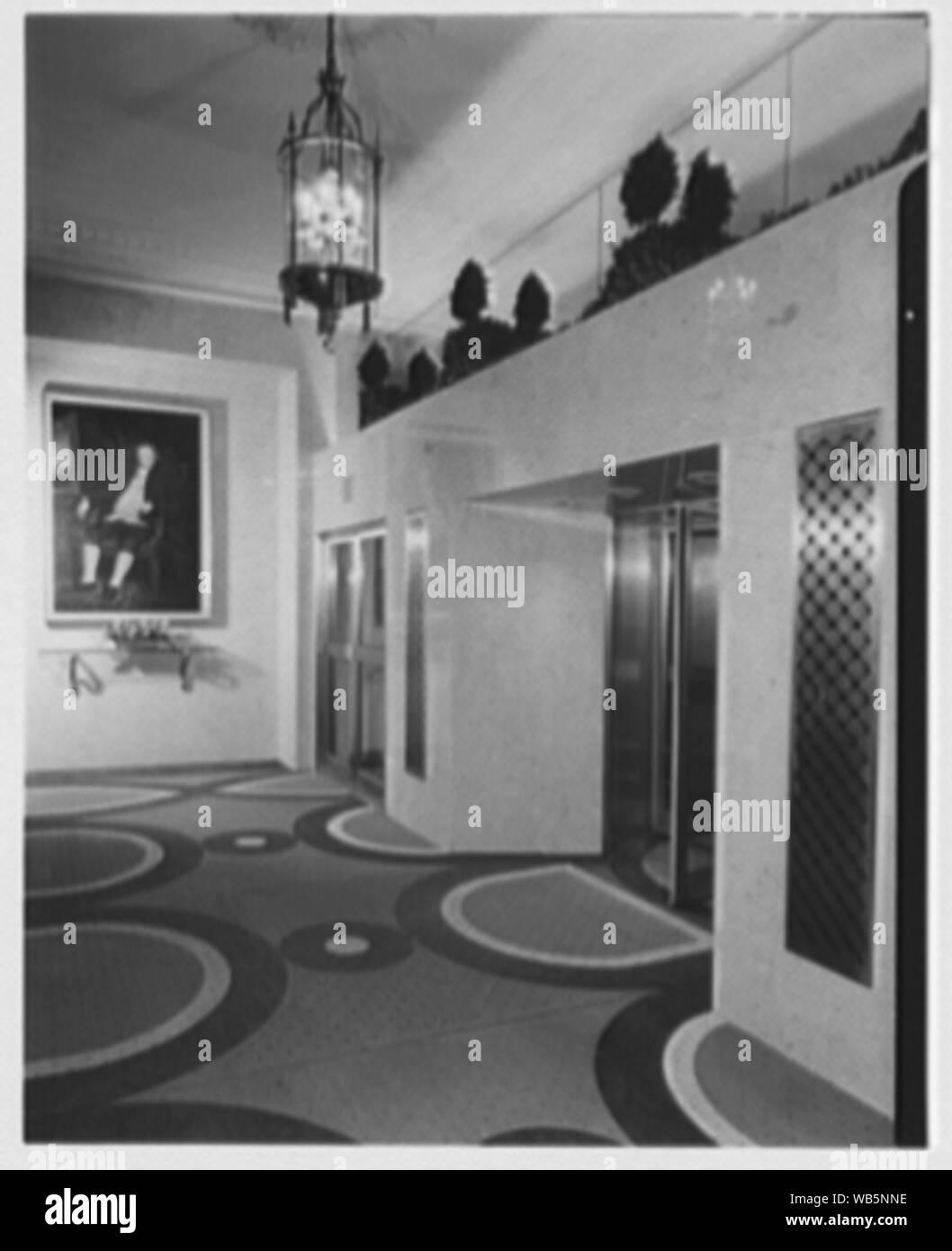 Essex House, W. 59th Street, New York City. Abstract/medio: Collezione Gottscho-Schleisner Foto Stock