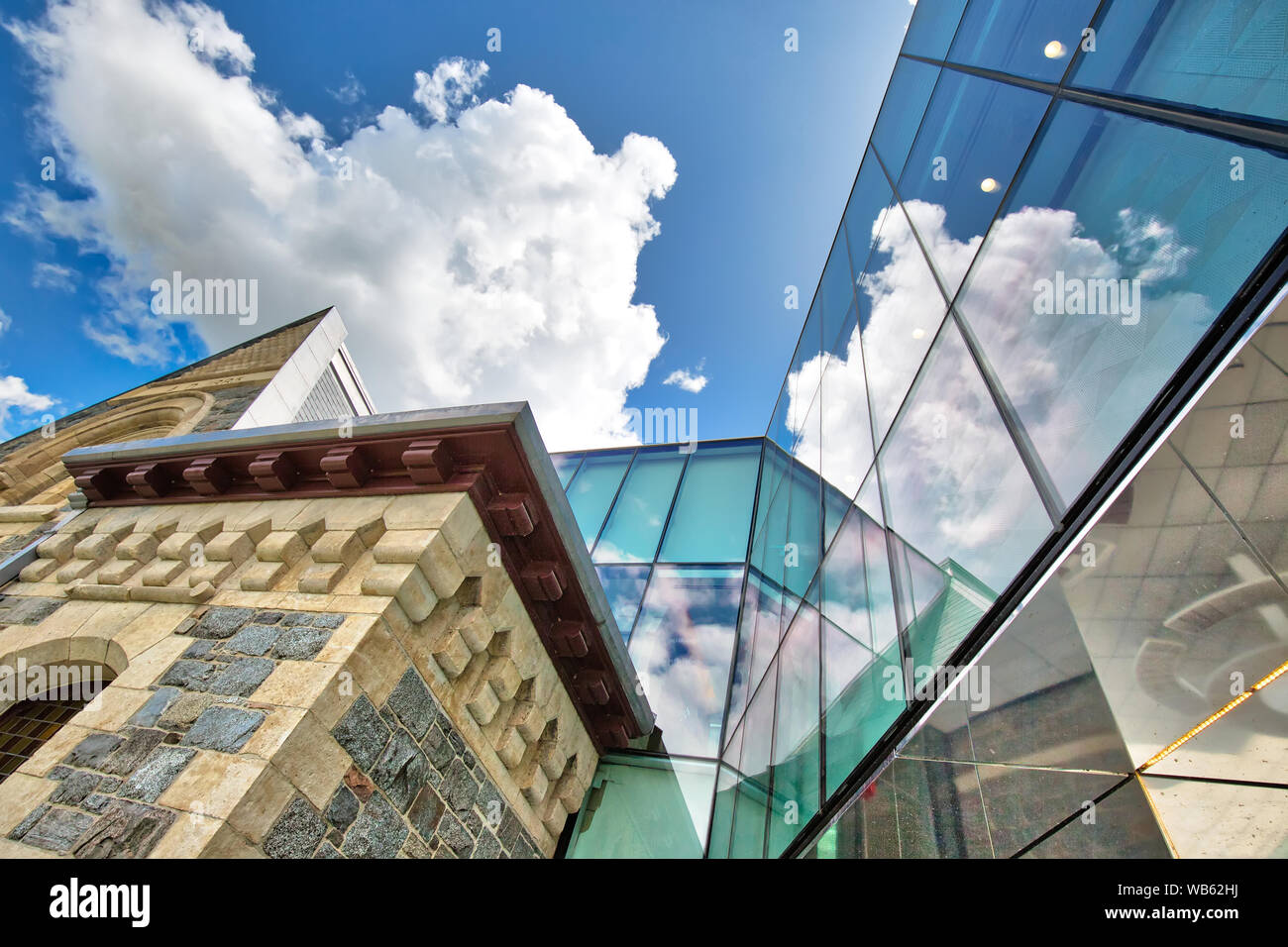 Centro storico della città di Cambridge, Ontario, Canada Foto Stock