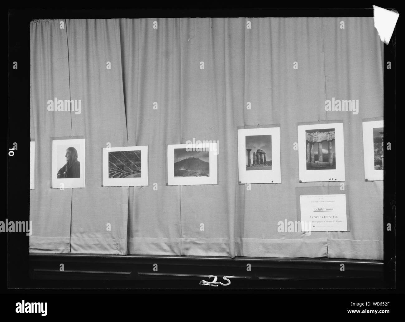 Mostra di Arnold Genthe fotografie dell'Abstract/medio: Genthe Arnold, 1869-1942, fotografo. Foto Stock