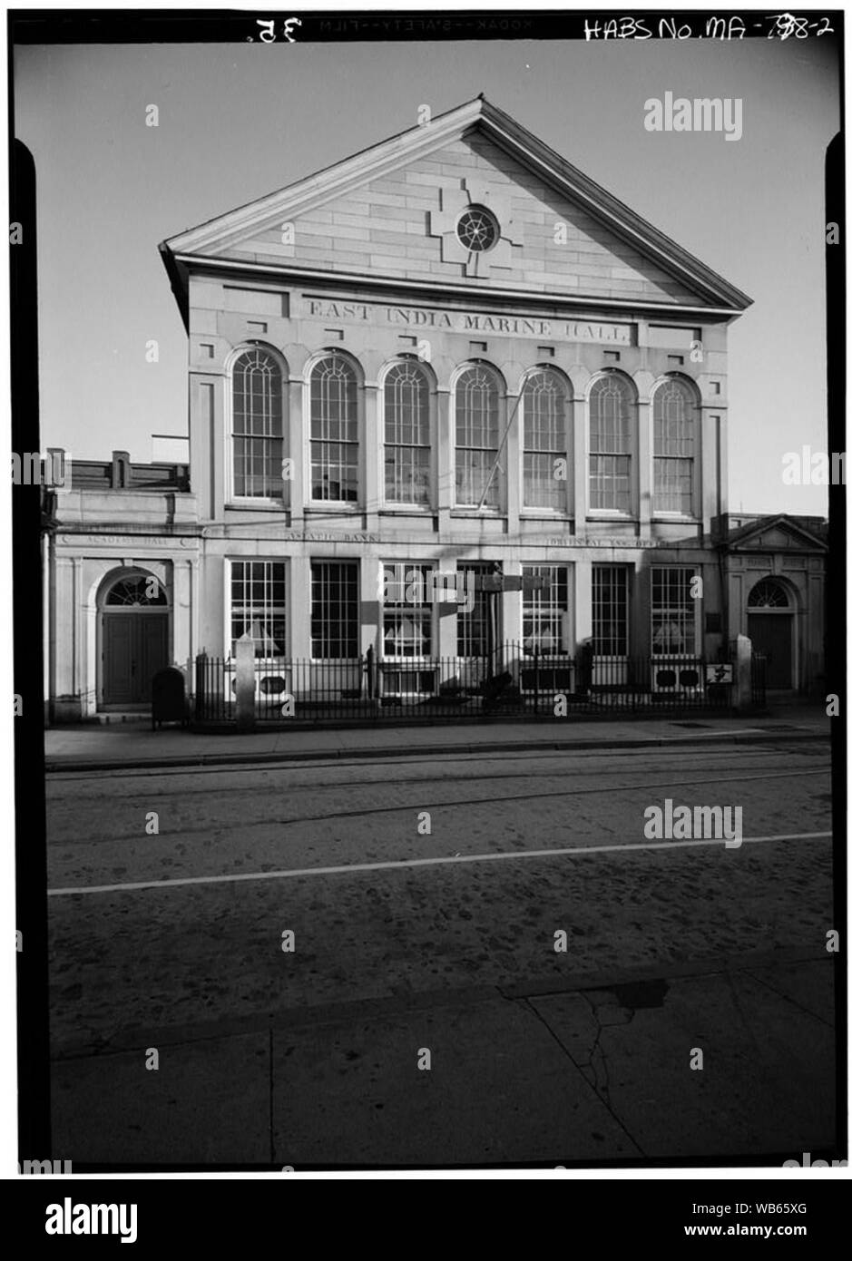 East India Marine Hall Salem Massachusetts. Foto Stock