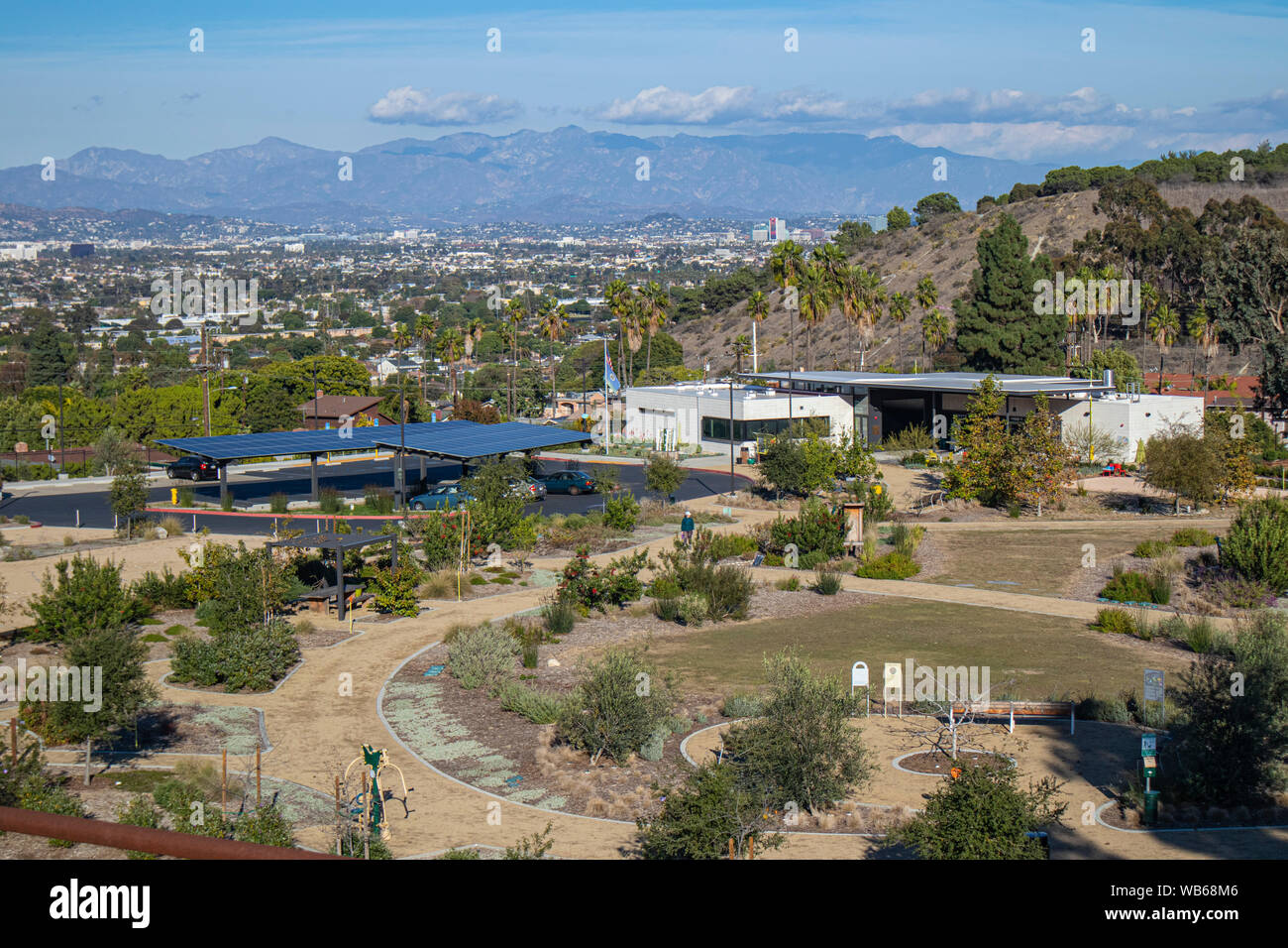 Stoneview Centro Natura, Culver City, Los Angeles, California, Stati Uniti d'America Foto Stock