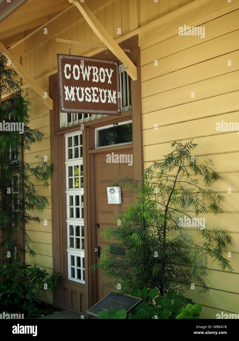 Cowboy Museum di Oakdale, California Foto Stock