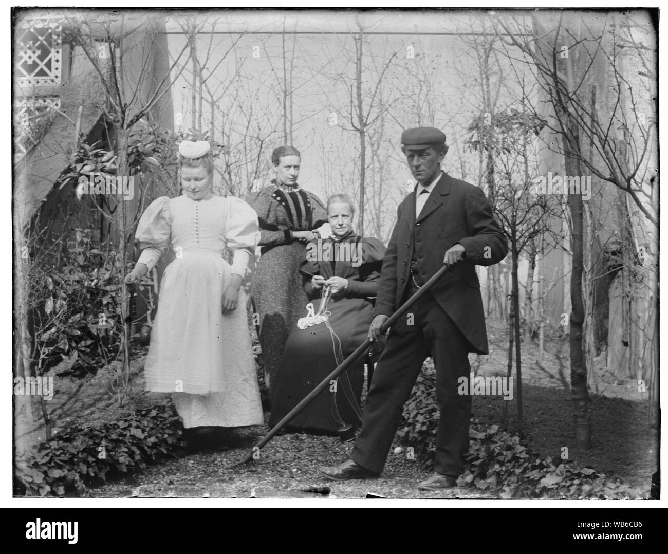 Echtpaar Jacob Wolf (rechts) (max res). Foto Stock