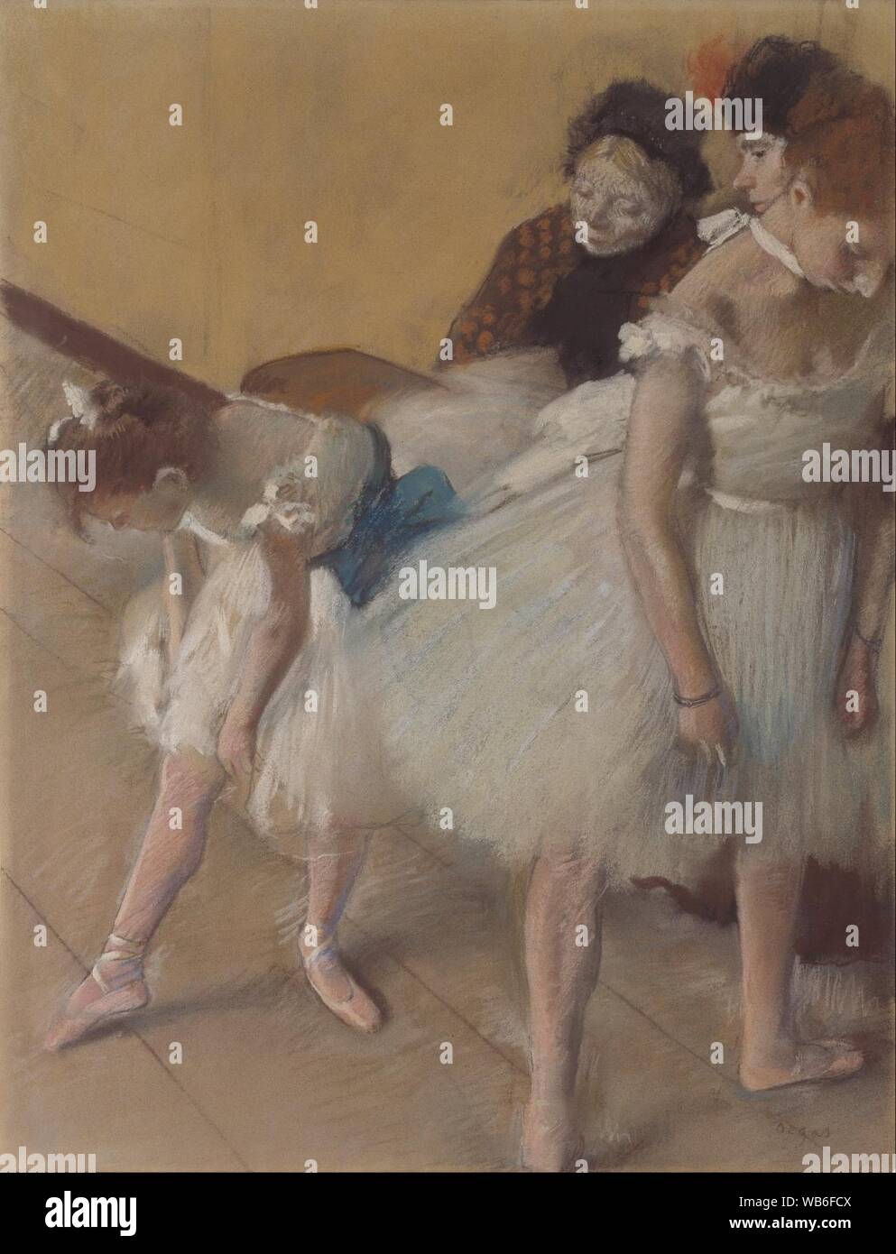 Edgar Degas - Examen de Danse (danza esame) Foto Stock