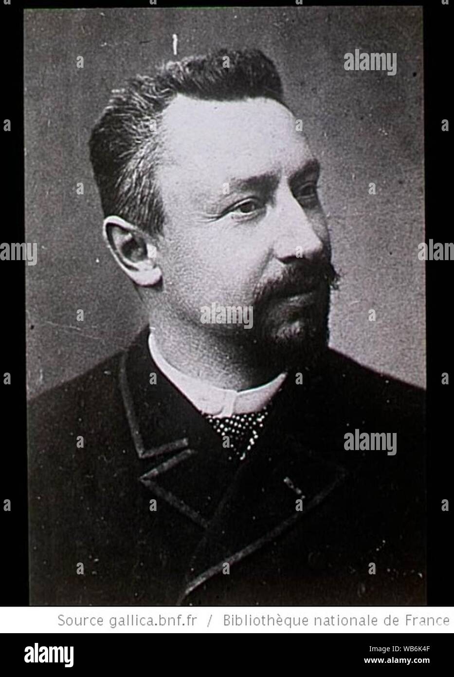 Edmond Nocard vers 1880-1890. Foto Stock