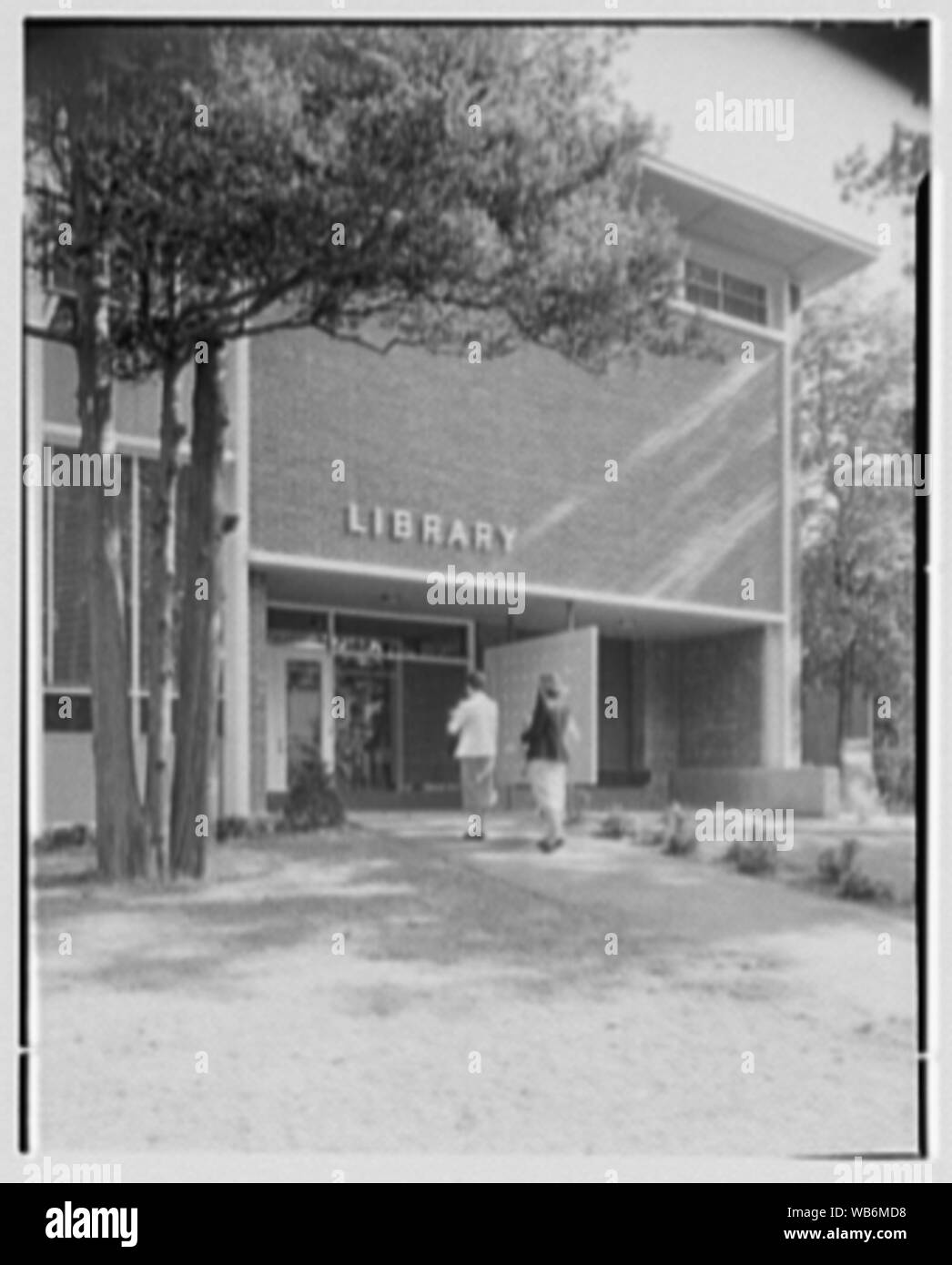 Fairleigh Dickinson University, Rutherford, New Jersey. Abstract/medio: Collezione Gottscho-Schleisner Foto Stock