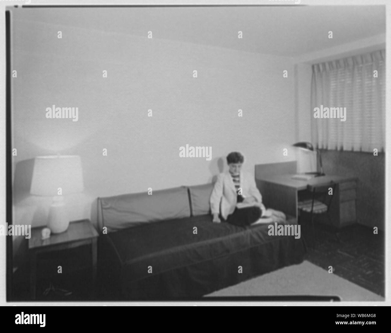 Fairleigh Dickinson, Teaneck, New Jersey. Abstract/medio: Collezione Gottscho-Schleisner Foto Stock