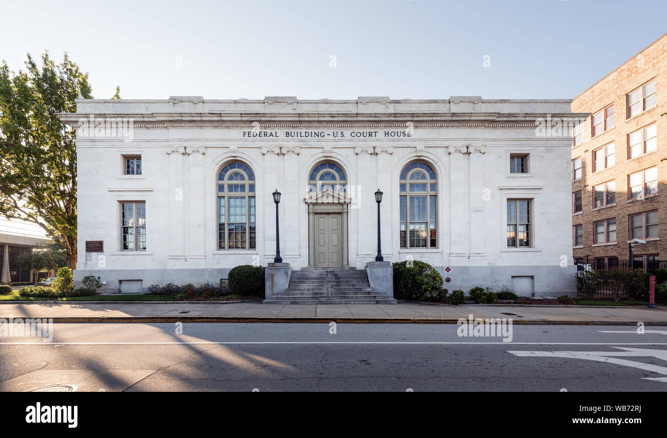 Edificio Federale degli Stati Uniti e Courthouse, Gainesville, Georgia Foto Stock