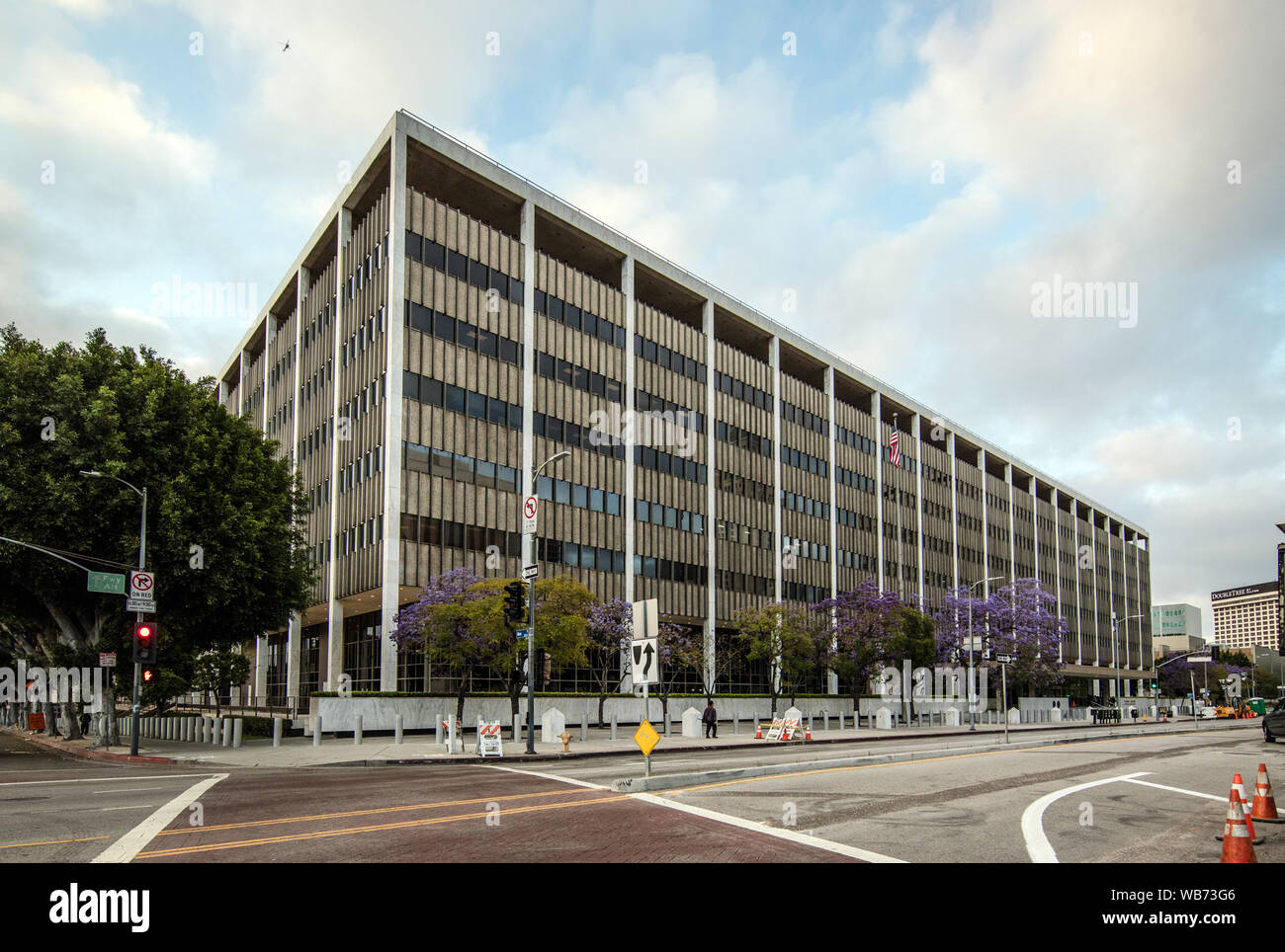 Palazzo federale a 300 N. Los Angeles Blvd. in Los Angeles, California Foto Stock