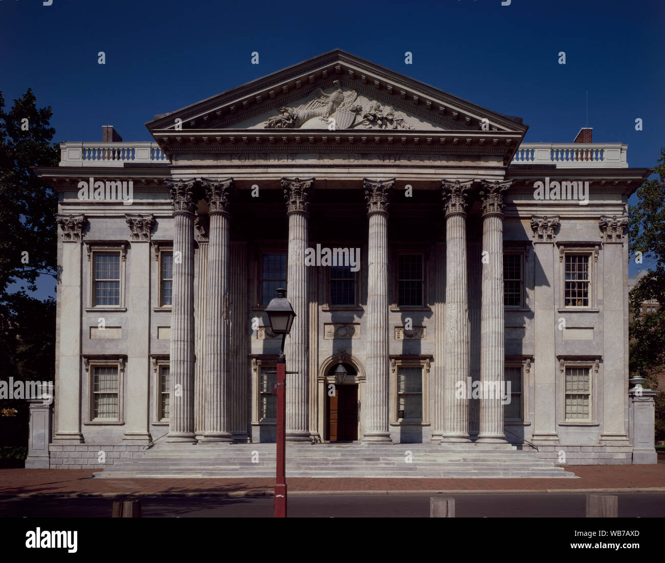 Prima Banca degli Stati Uniti, Philadelphia, Pennsylvania Foto Stock