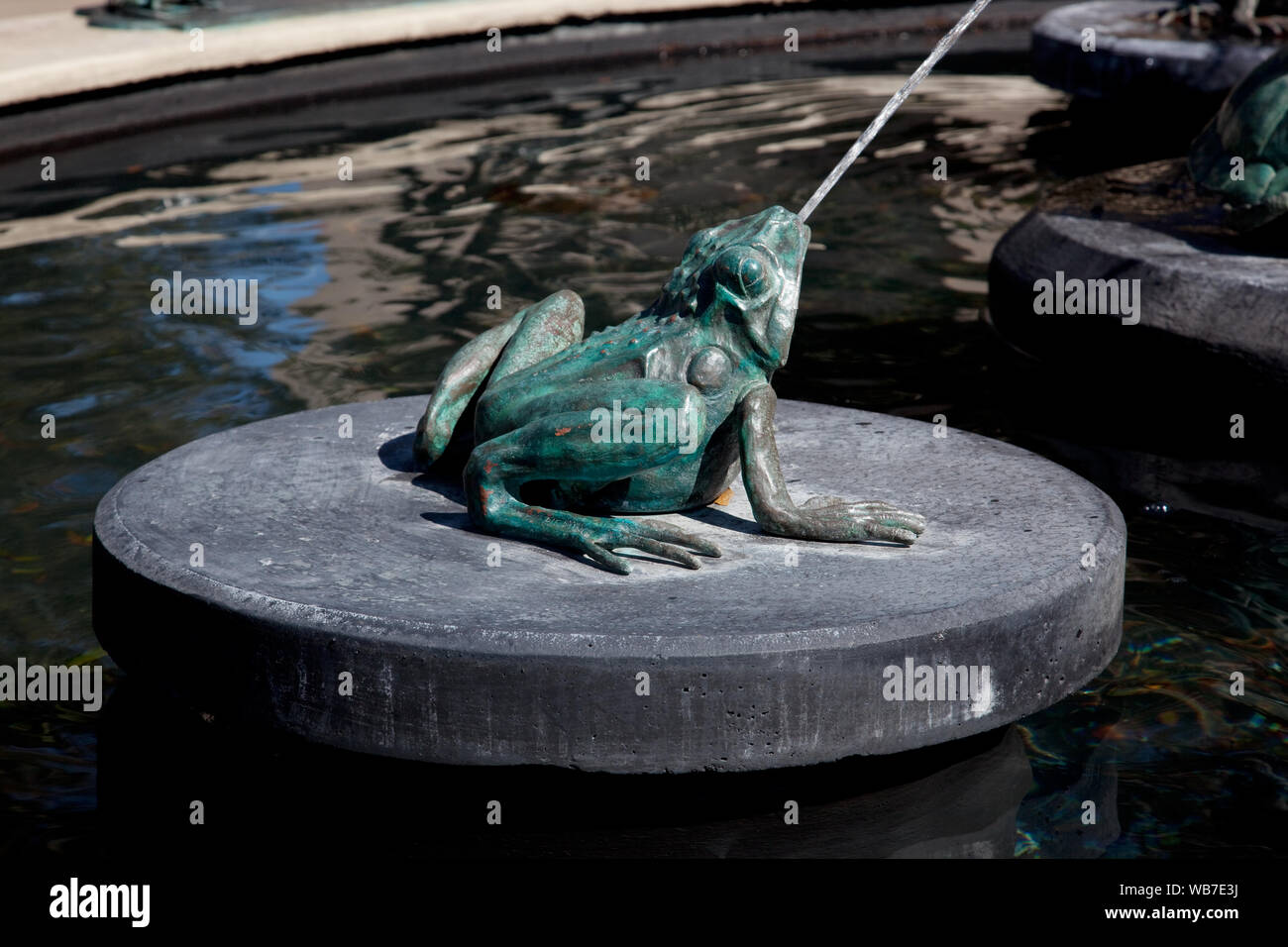 Cinque punti di Fontana, chiamato anche narratore satanico Fontana, da Frank Fleming a Birmingham, Alabama Foto Stock