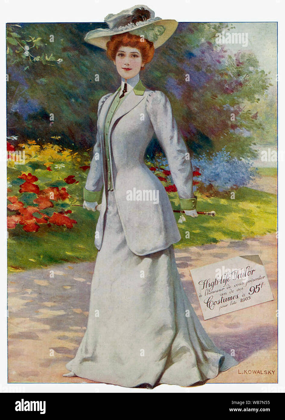 AMERICAN FASHION 1905 Foto Stock