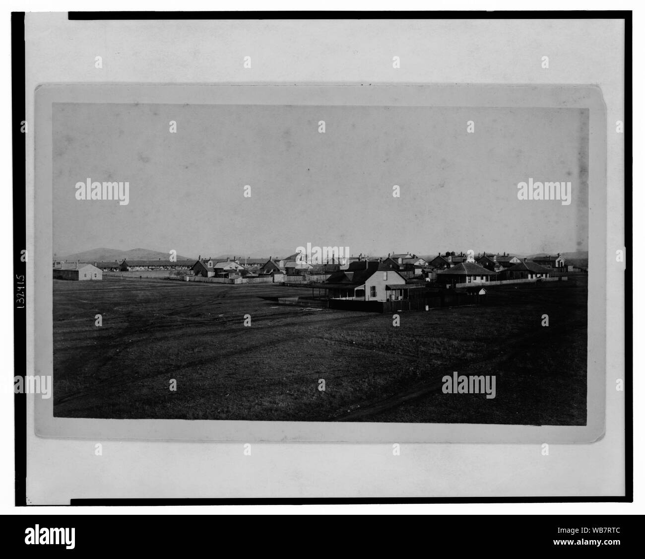 Fort cantonale, I.T., dic. 1889, dal sud-est Abstract/medio: 1 stampa fotografica : albume. Foto Stock