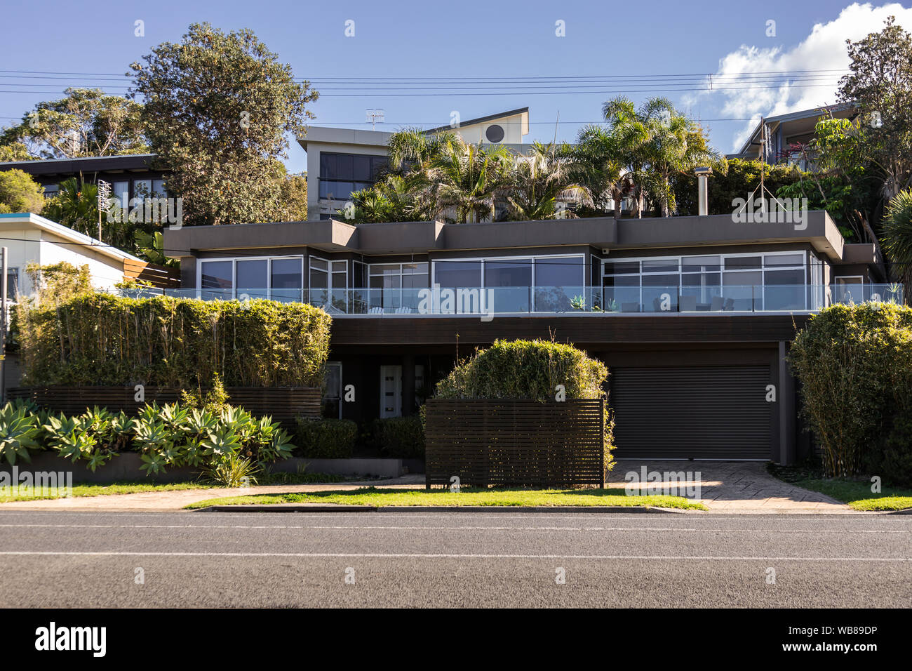 Viste generali di Mollymook Beach, Ulladulla, NSW Australia. Foto Stock