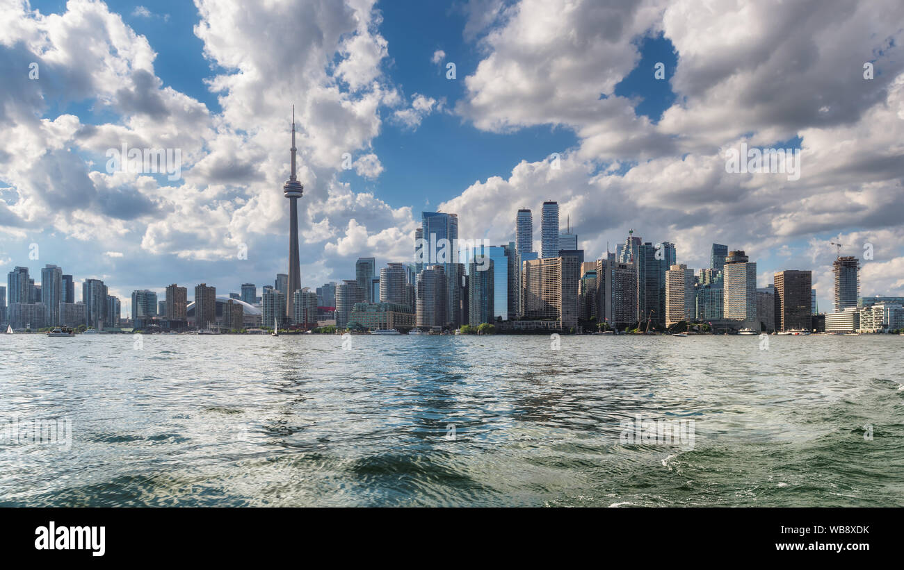 Toronto skyline della città Foto Stock