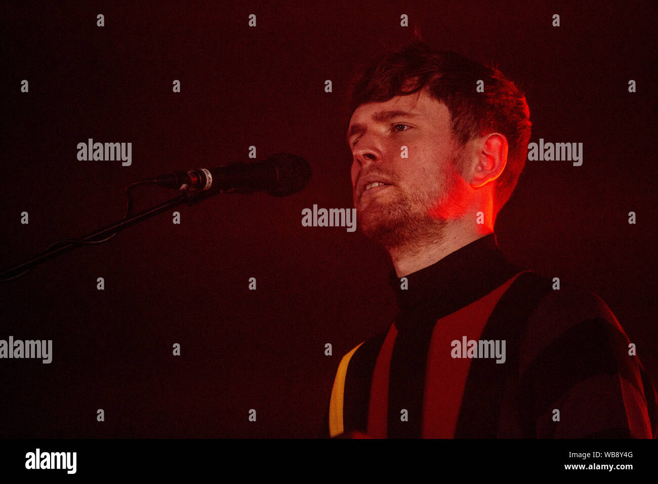 Biddinghuizen, Paesi Bassi 18 agosto 2019 James BLAKE esegue live at Lowlands Festival 2019 © Roberto Finizio/ Alamy Foto Stock