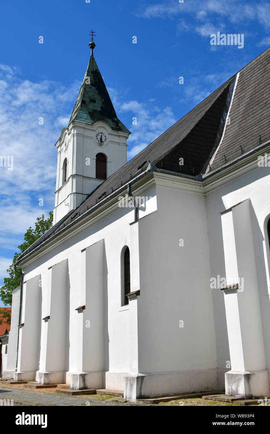 Santa Maria la Chiesa cattolica romana, Miskolc-Diósgyőr, Ungheria, Magyarorszag, Europa Foto Stock