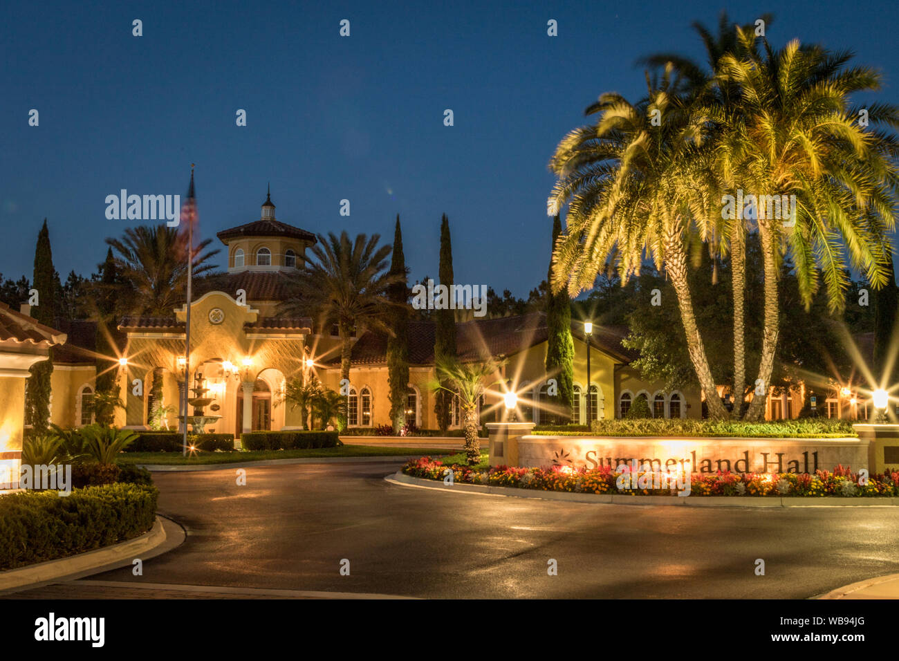 Comunità di pensione Foto Stock