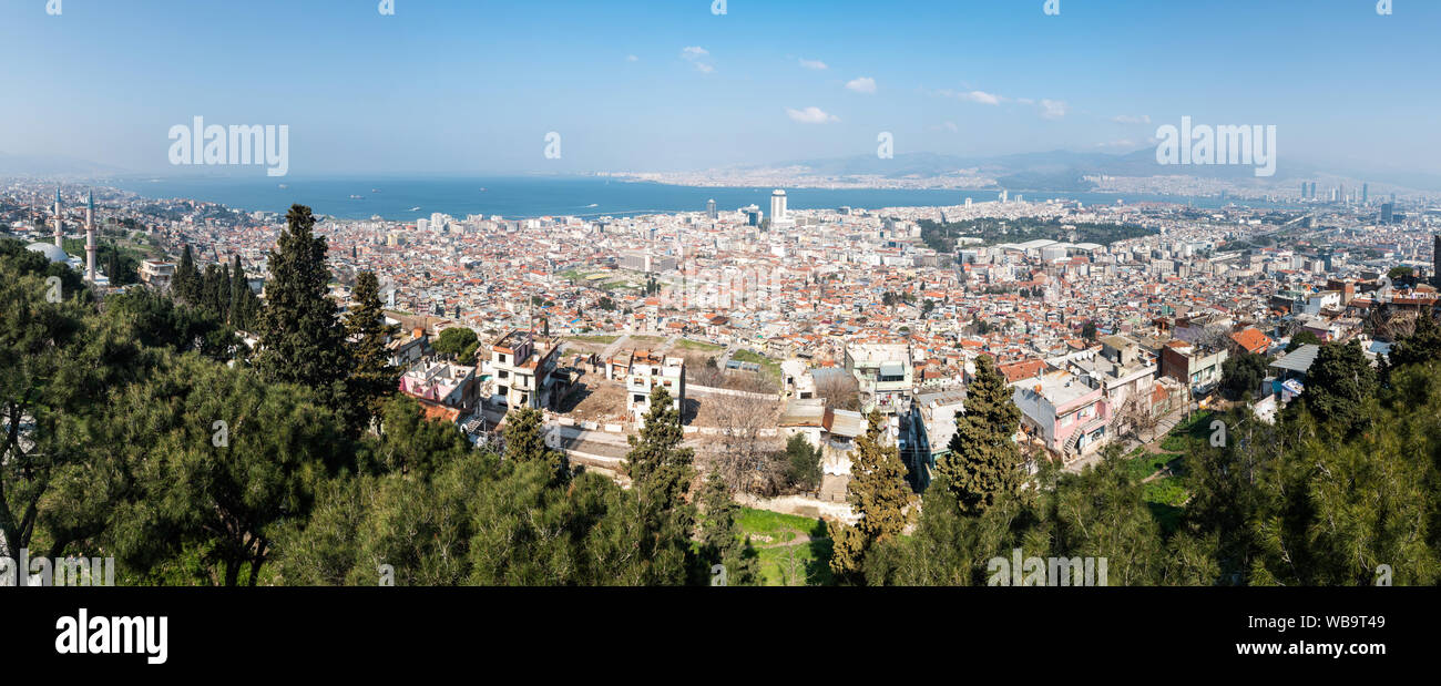 Izmir, Turchia - Marzo 3, 2019. Vista su Izmir, in Turchia. Foto Stock