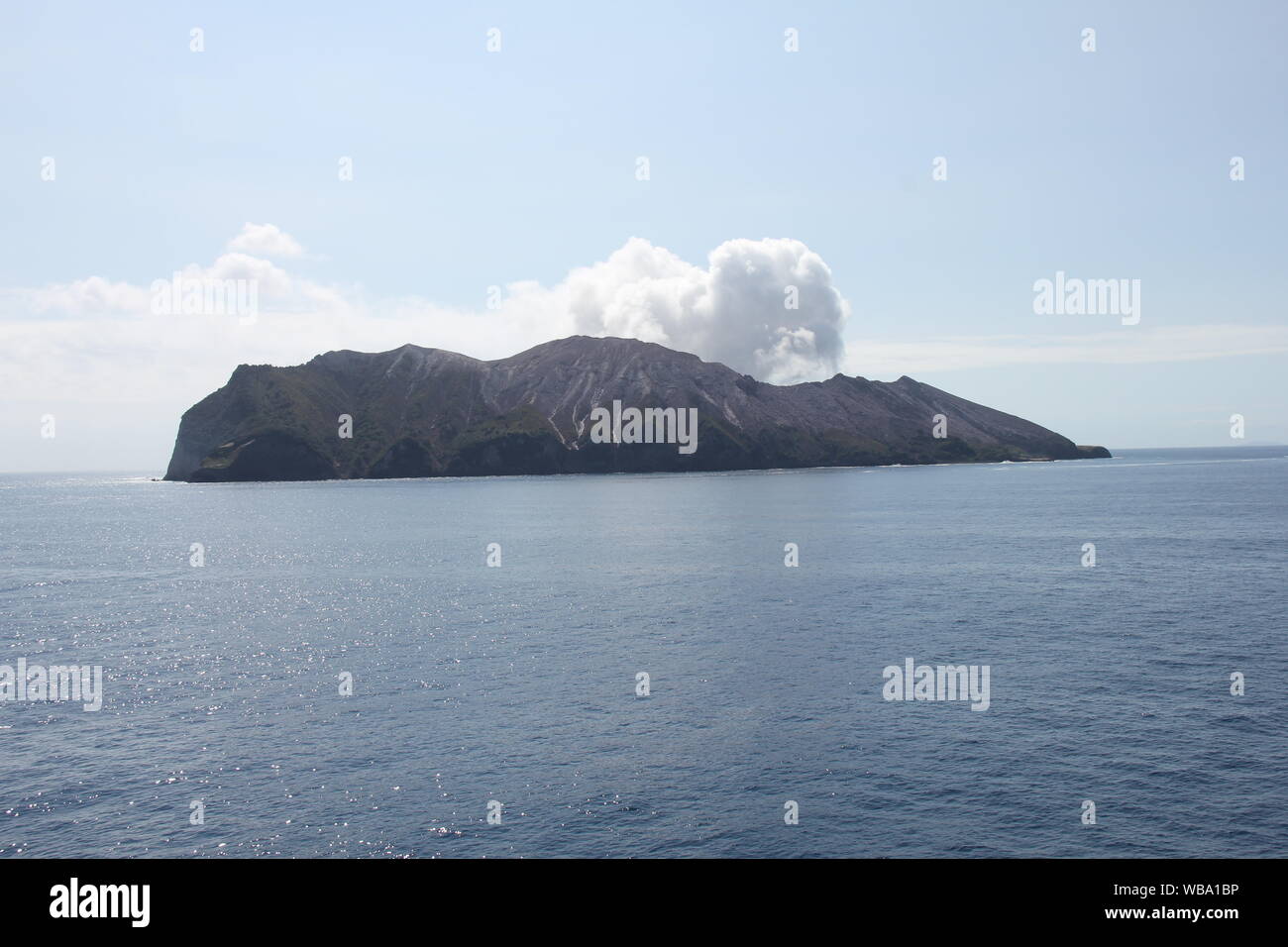 Sud Pacifico Vulcano Foto Stock