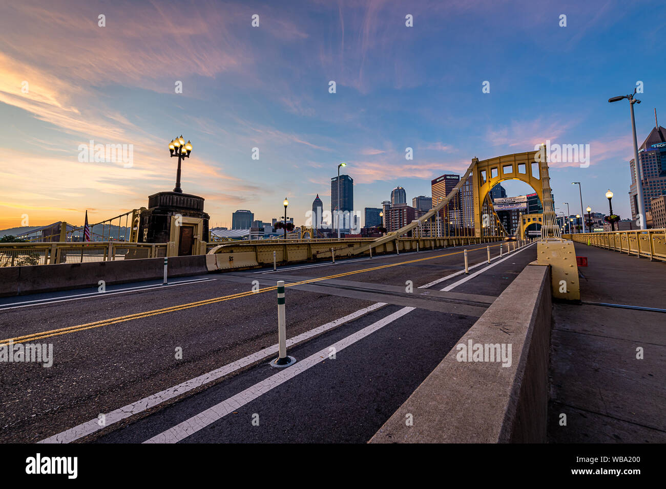 Ponti di Pittsburgh Foto Stock