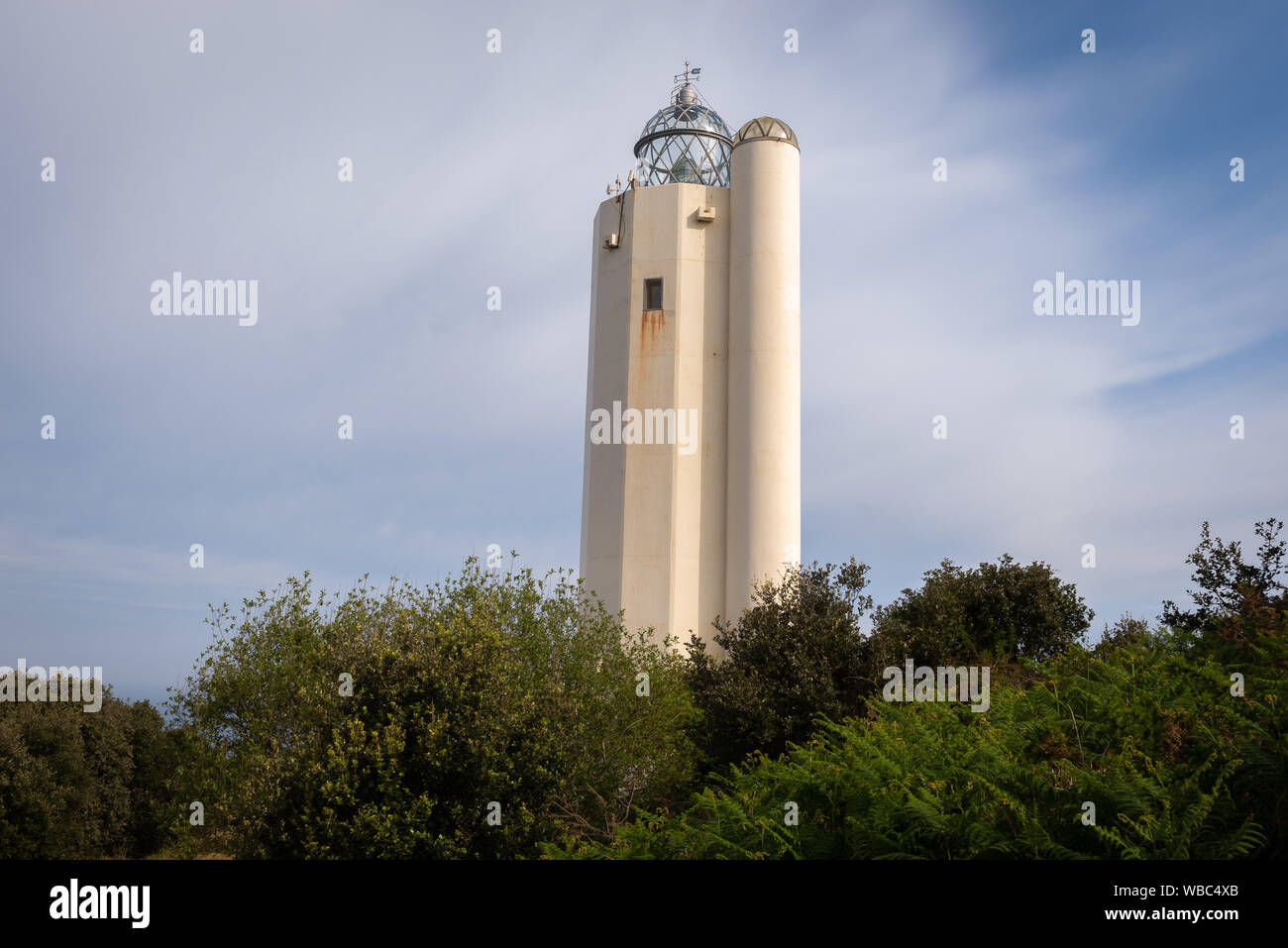 Gorliz lighthouse, Paesi Baschi Foto Stock