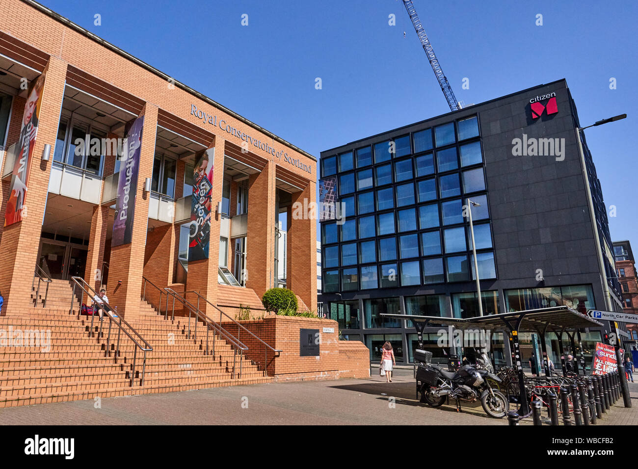 Il Regio Conservatorio di Scozia, 100 Renfrew Street, Glasgow City Centre G2 3DB Foto Stock