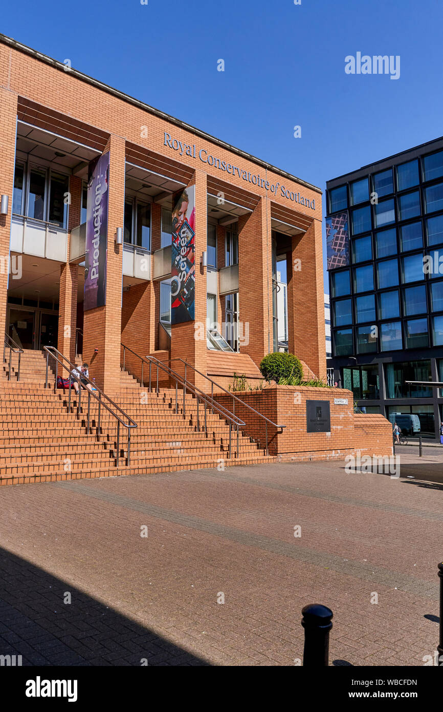 Il Regio Conservatorio di Scozia, 100 Renfrew Street, Glasgow City Centre G2 3DB Foto Stock