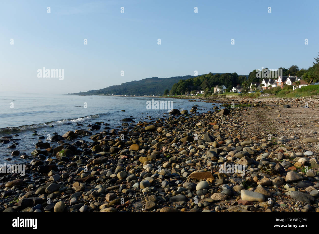 Spiaggia di merlano Bay, Isle of Arran, Scotland, Regno Unito Foto Stock