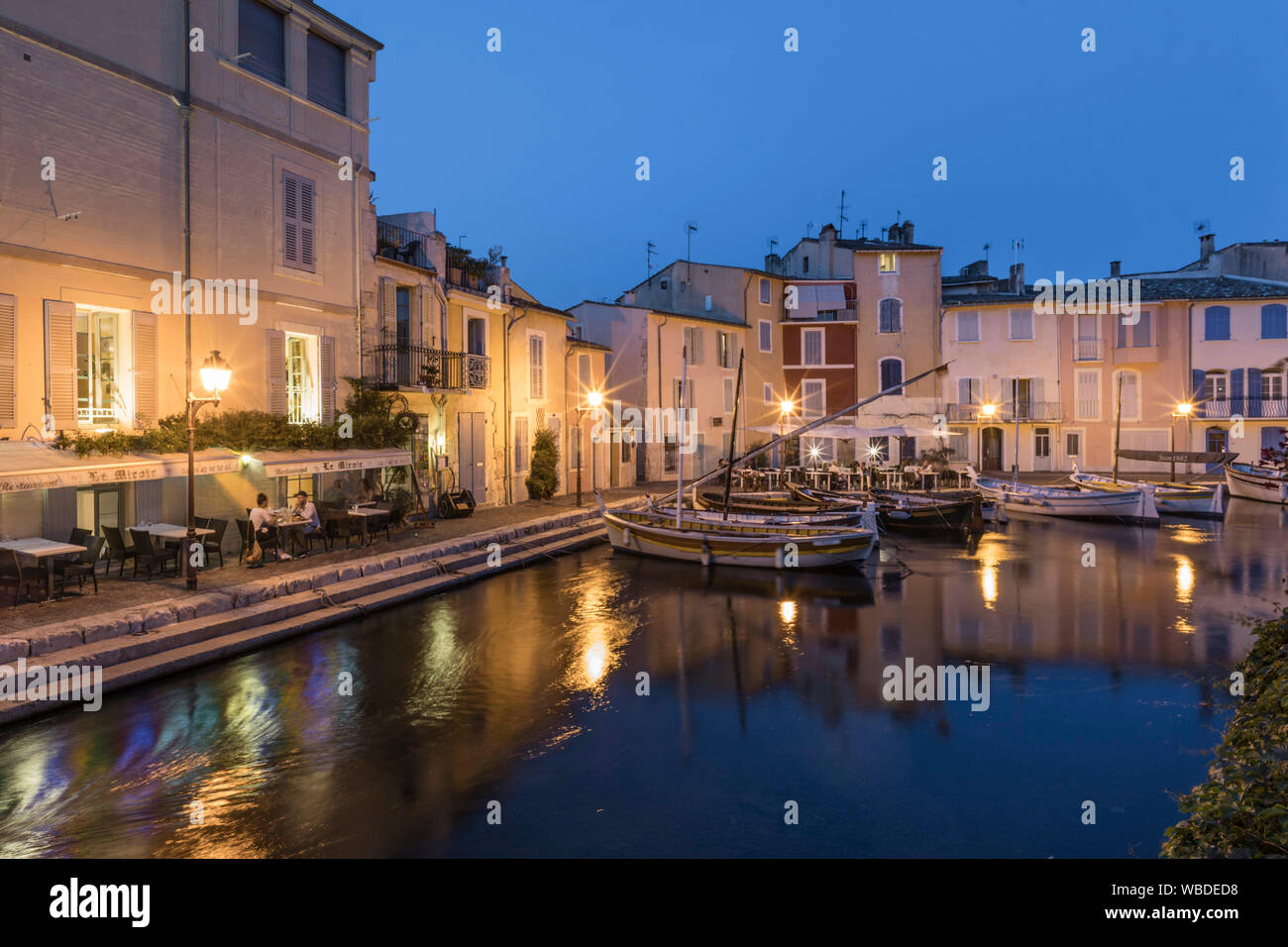 Canal de Caronte a Martigues, Little Venice, Dipartimento Bouches-du-Rhône, Francia Foto Stock