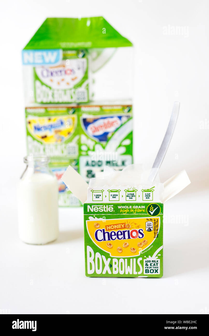 Nestle Box bocce. Foto Stock