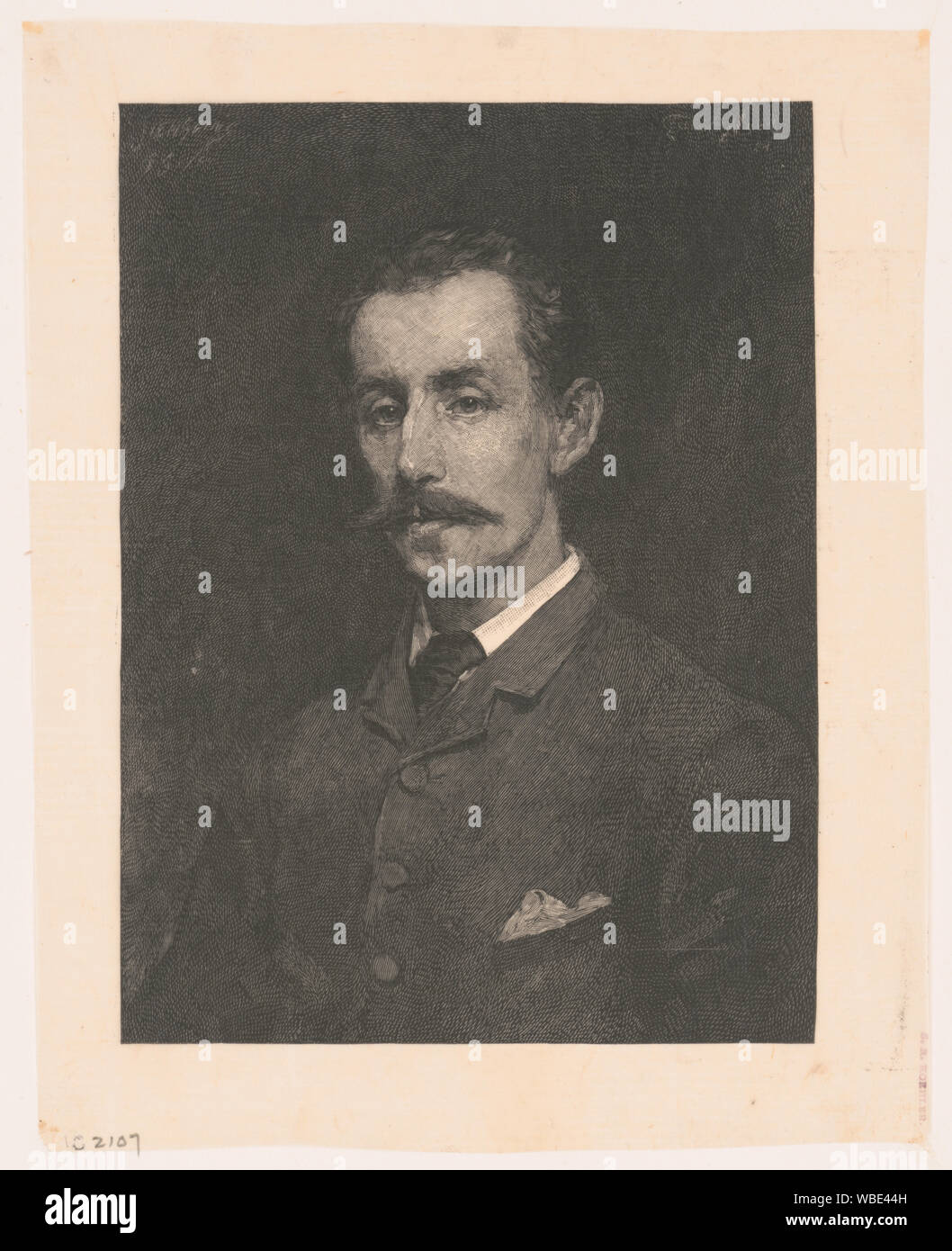 Frank Gair Macomber dopo David Neal Abstract/medio: 1 stampa. Foto Stock