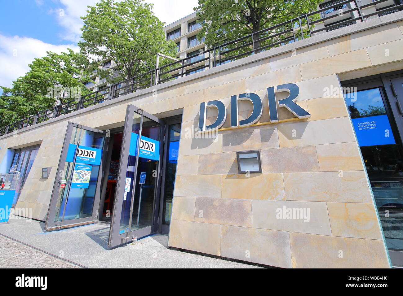 Memoria DDR Museum di Berlino Germania Foto Stock