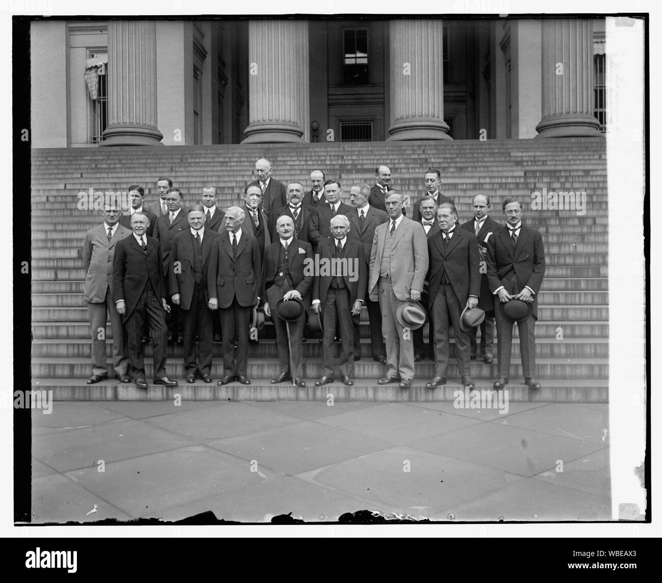 Francese e americano Com. di debito al Tesoro Abstract/medio: 1, negativo : vetro ; 4 x 5 in. o più piccolo Foto Stock