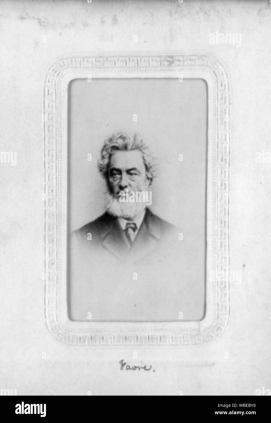 Il francese ai leader politici e rivoluzionari che hanno preso parte la Comune di Parigi del 1871: [Felix Faure] [1841-1899] Abstract/medio: 1 stampa fotografica. Foto Stock