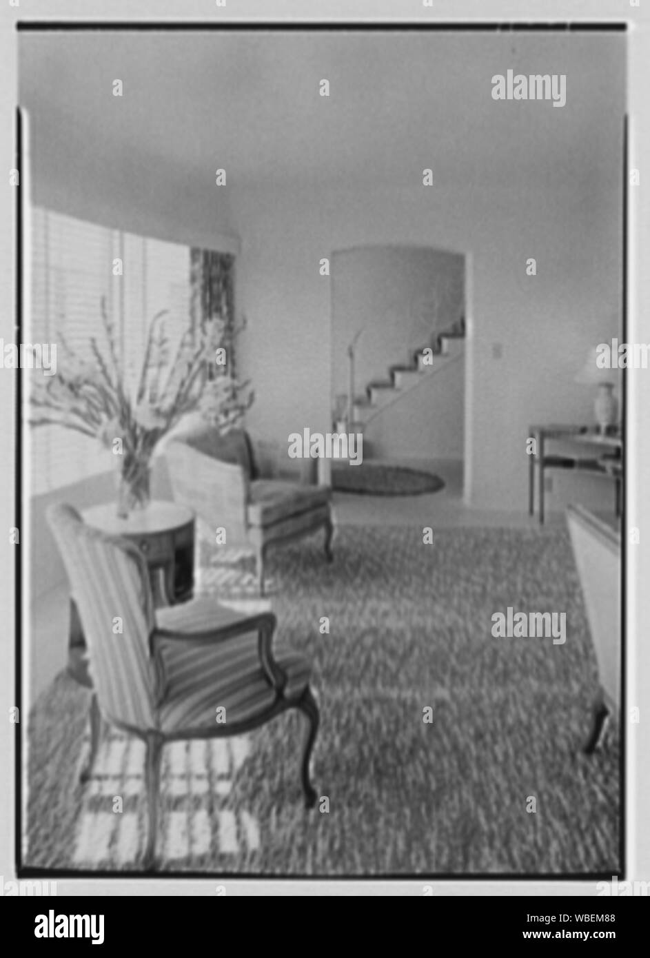 G.C. Pound, residence in Hollywood Florida. Abstract/medio: Collezione Gottscho-Schleisner Foto Stock