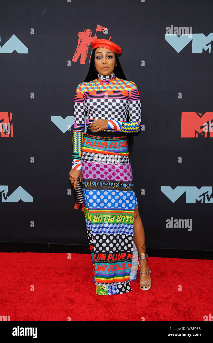 Agosto 27, 2019, Newark, New Jersey, STATI UNITI D'AMERICA: 27 agosto 2019 - Newark, New Jersey - Monica. 2019 MTV Video Music Awards che si è tenuto presso il Centro Prudential. Photo credit: Christopher Smith/AdMedia (credito Immagine: © Christopher Smith/AdMedia via ZUMA filo) Foto Stock