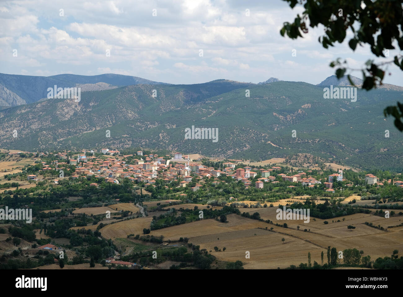 Villaggi situati in diverse parti della Turchia, essi presentano caratteristiche specifiche di architettura diversa e il loro specifico collocamenti. Foto Stock