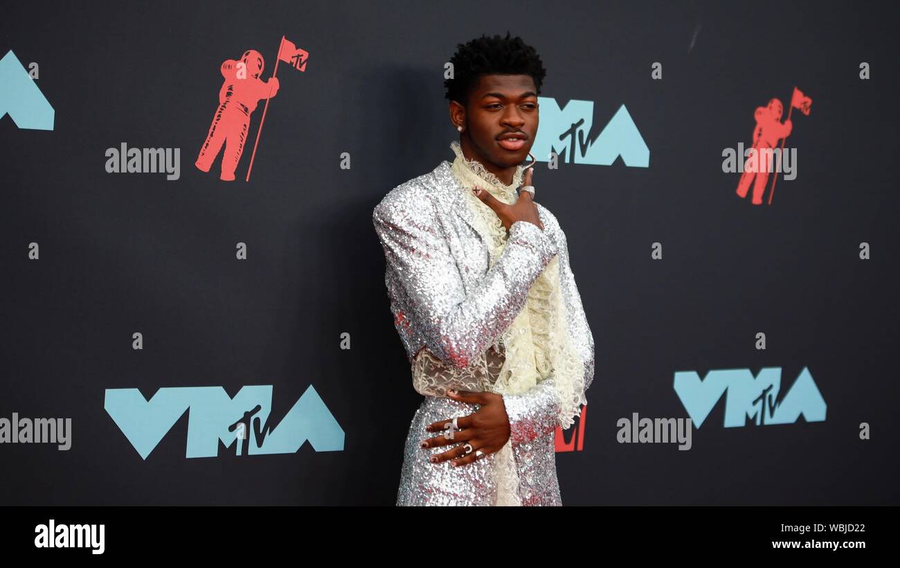 Newark, NJ, Stati Uniti d'America. 26 Ago, 2019. All'arrivo per 2019 MTV Video Music Awards - Arrivi, Prudential Center, Newark, NJ Agosto 26, 2019. Credito: Jason Mendez/Everett raccolta/Alamy Live News Foto Stock