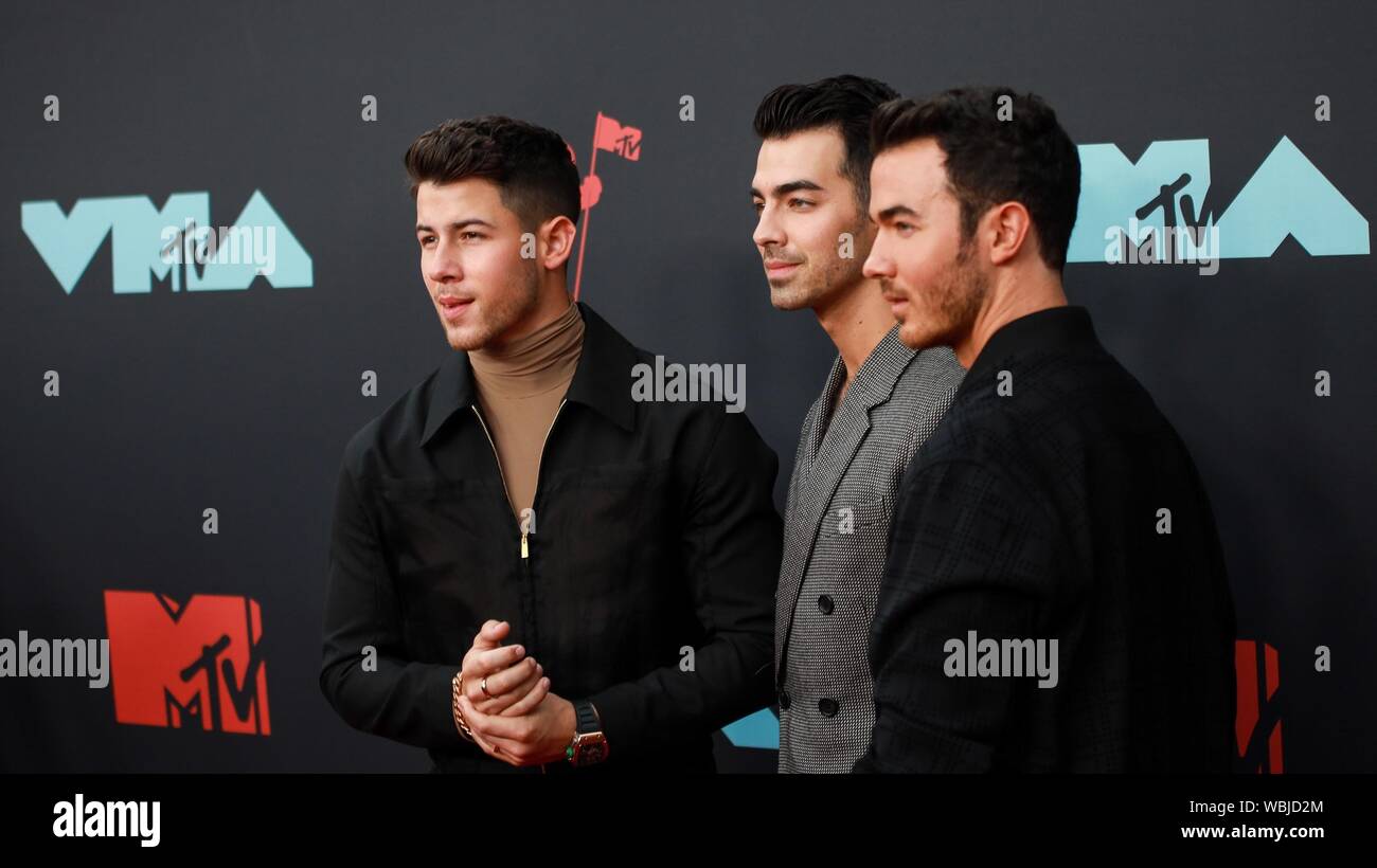 Newark, NJ, Stati Uniti d'America. 26 Ago, 2019. All'arrivo per 2019 MTV Video Music Awards - Arrivi, Prudential Center, Newark, NJ Agosto 26, 2019. Credito: Jason Mendez/Everett raccolta/Alamy Live News Foto Stock
