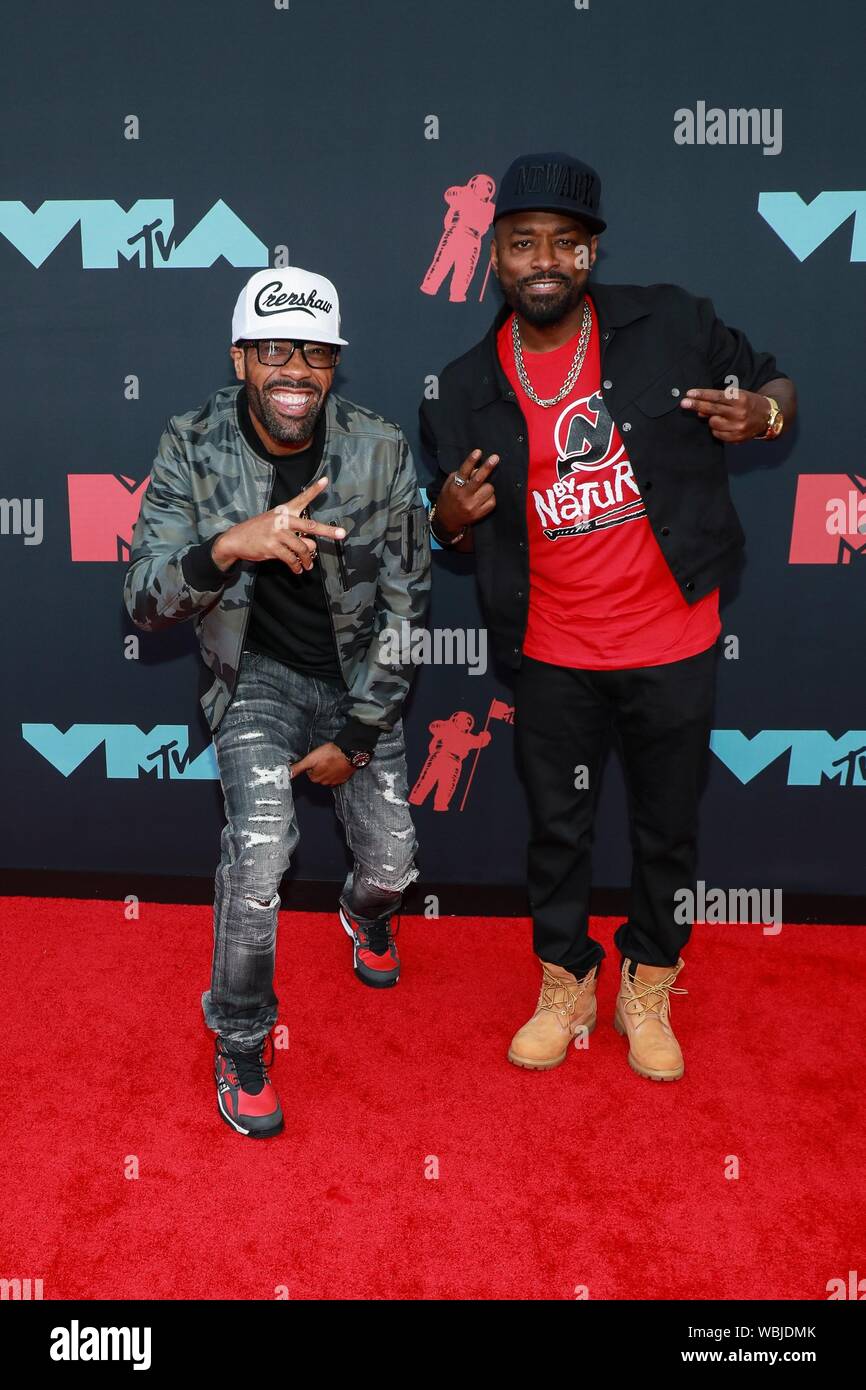Newark, NJ, Stati Uniti d'America. 26 Ago, 2019. All'arrivo per 2019 MTV Video Music Awards - Arrivi, Prudential Center, Newark, NJ Agosto 26, 2019. Credito: Jason Mendez/Everett raccolta/Alamy Live News Foto Stock