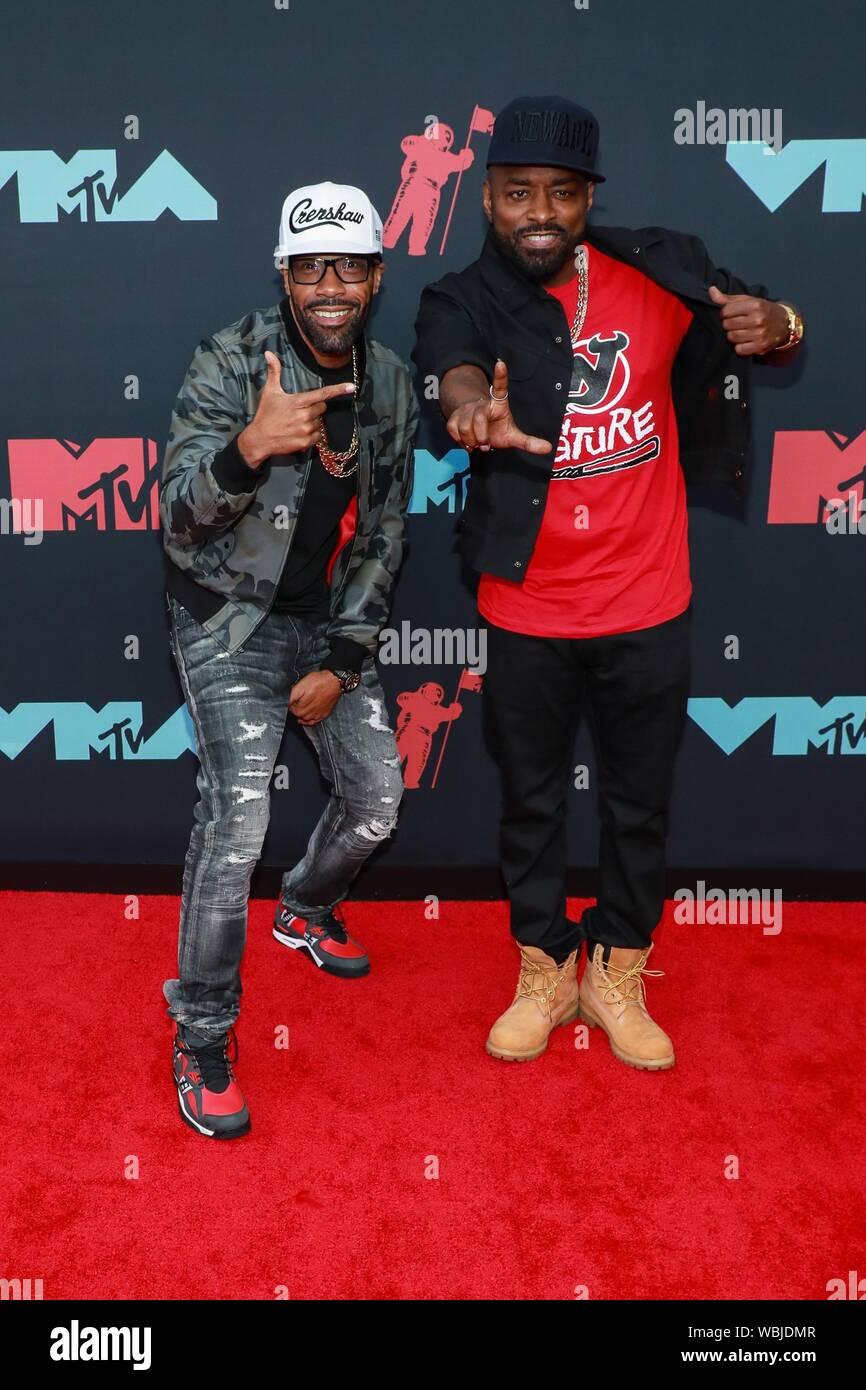 Newark, NJ, Stati Uniti d'America. 26 Ago, 2019. All'arrivo per 2019 MTV Video Music Awards - Arrivi, Prudential Center, Newark, NJ Agosto 26, 2019. Credito: Jason Mendez/Everett raccolta/Alamy Live News Foto Stock