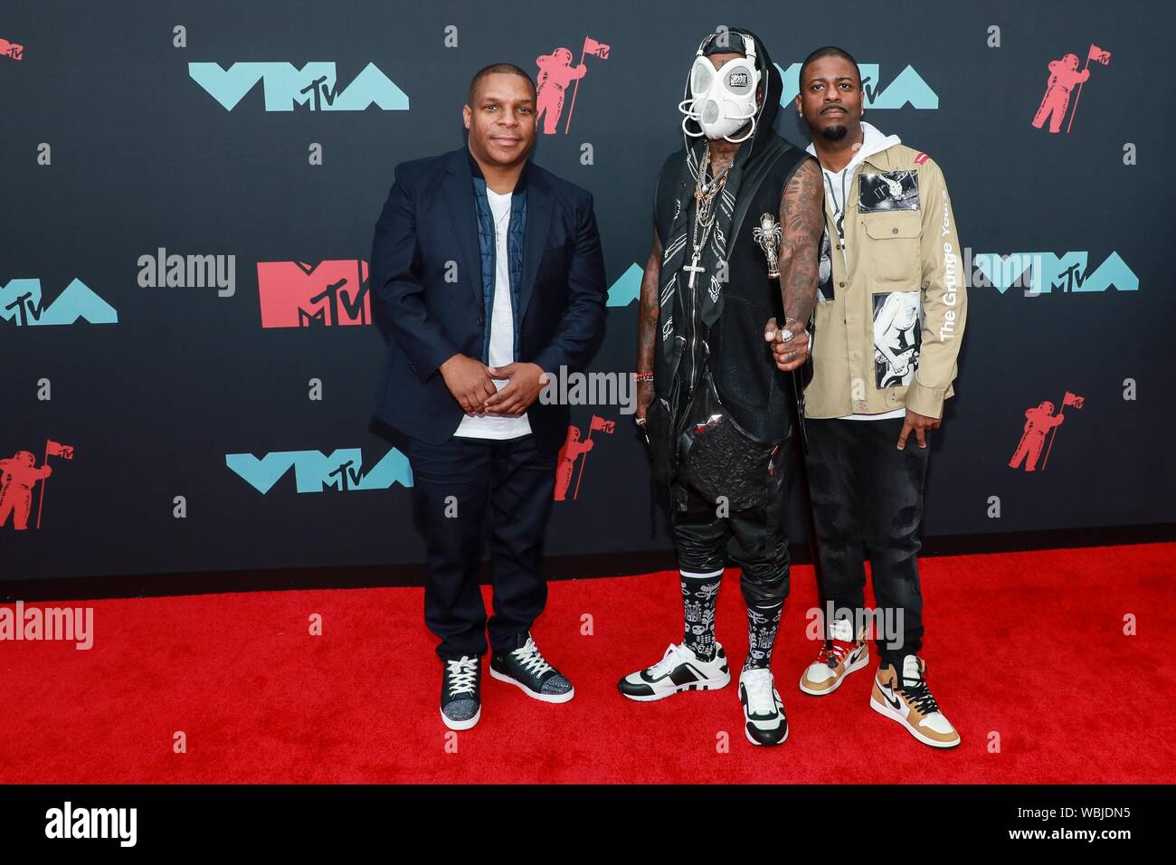 Newark, NJ, Stati Uniti d'America. 26 Ago, 2019. All'arrivo per 2019 MTV Video Music Awards - Arrivi, Prudential Center, Newark, NJ Agosto 26, 2019. Credito: Jason Mendez/Everett raccolta/Alamy Live News Foto Stock